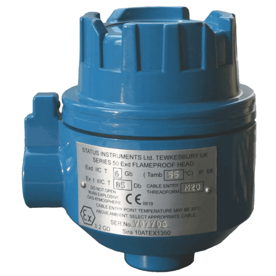 Status Instruments Connection Head, SCH50 Series